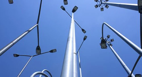 led street light pole